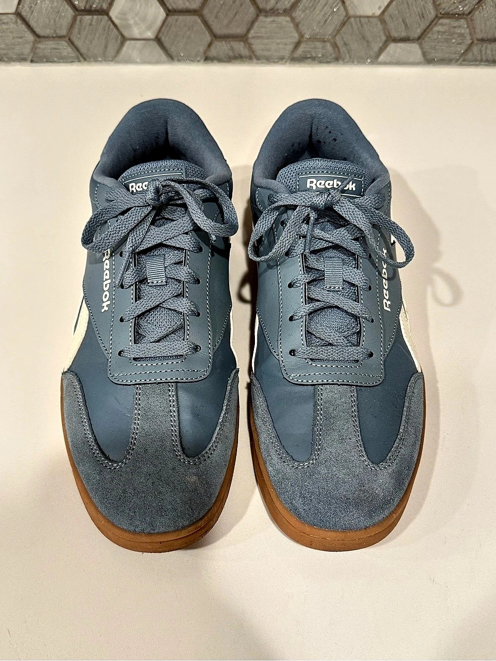 Reebok Classic Nylon Color Block Sneakers US 9.5 Like New
